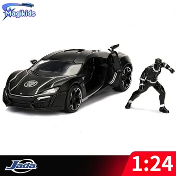 1:24 Lykan HyperSport Supercar Ölçekler Diecasts Oyuncak Araçlar Spor Metal Oto Araba Modelleri Minyatür Koleksiyonu Için Siyah Z11