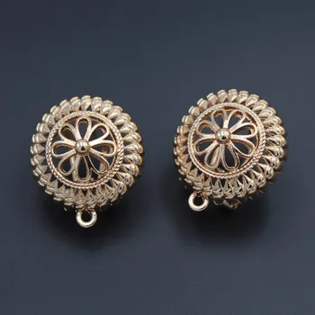 1 çift Moda Bildirimi Kadınlar Küpe Bağlayıcı Linkers DIY Hint Şili Damla Asılı Dangle Küpe Modern kadın mücevheratı