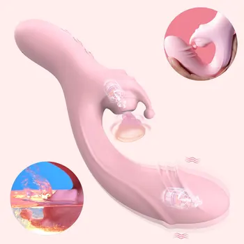 10 Frekanslı Emme G-spot Stimülatörü Yumuşak Silikon Vajinal Vibratör Yapay Penis Klitoral Masaj Mastürbasyon Seks Oyuncakları kadınlar için