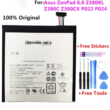 100 % Orijinal C11P1505 Tablet PC Pil Asus ZenPad 8.0 Z380KL Z380C Z380CX P022 P024 4000mAh Piller Bateria + Ücretsiz Araçlar