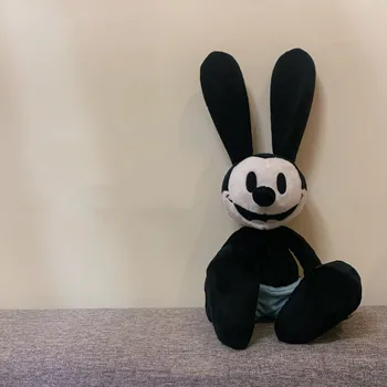 110 cm Şanslı Tavşan ve Fare Klasik Bebek Japon Antika Oyuncak Peluş Tavşan Sevimli Süslemeleri Kawaii
