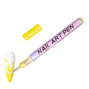 3D Nail Art Kalemler Tırnak Noktası Graffiti Süsleyen Kalem Çizim Boyama Astar DIY Nail Art Güzellik Manikür Araçları Cadılar Bayramı İçin
