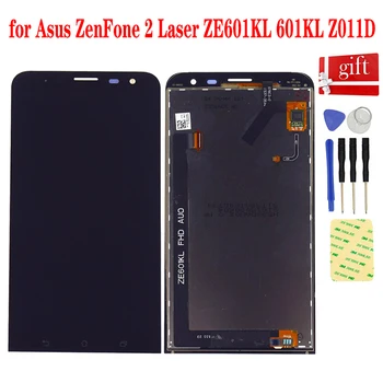 Asus ZenFone 2 Lazer ZE601KL 601KL Z011D LCD ekran Modülü dokunmatik ekran Digitizer Sensörü Meclisi Değiştirme