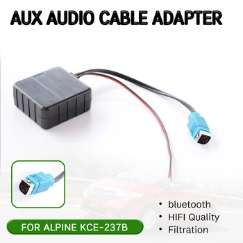 bluetooth Aux Alıcısı Kablo Adaptörü mic ile Hifi Kaliteli kablosuz ses arabirimi Alp 2009 + CDE - W203Rı için KCE-237B