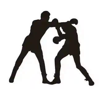 Boks Eldiveni Sticker Kick Boxer Oyun Araba Çıkartması Ücretsiz Savaş Posterler Vinil Forvet Duvar Çıkartmaları Parede Dekor Boks Sticker