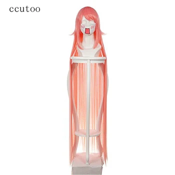 ccutoo KOBATO Hanato Kobato 135 cm pembe düz uzun ısı direnci sentetik tam saç Cosplay kostüm peruk ücretsiz kargo