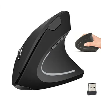 Dikey kablosuz oyun fare, USB, 1600 DPI, PC için uygun, dizüstü, masaüstü ve ev bilgisayarları Ücretsiz kargo