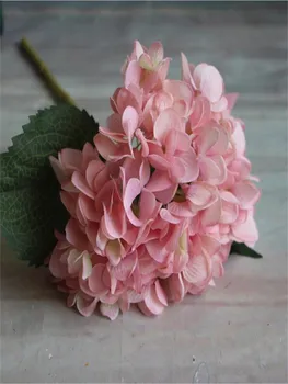 Güzel Yüksek Kaliteli Yapay İpek Sahte Çiçekler Şakayık Çiçek Düğün Buket Gelin Ortanca Dekor