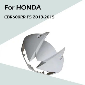 HONDA için CBR600RR F5 2013-2015 Motosiklet Boyasız Kafa Fairing Burun Ön Üst ABS Enjeksiyon Aksesuarları