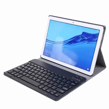 Huawei Mediapad için T5 10 AGS2-W09 AGS2-L09 AGS2-L03 Tablet Bluetooth Klavye Kılıf Huawei Onur ıçin Ped 5 Akıllı Klavye Kapak