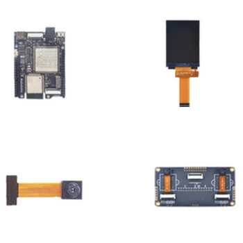 Için Maxi Arduino K210 RISC - V AI + ÇOK ESP32 AI Geliştirme Kurulu + 2.4 İnç Ekran + G4. 4 Kamera + Dürbün Kamera