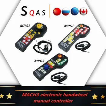 MACH3 elektronik el çarkı manuel kontrol USBMODBUS MPG CNC oyma makinesi hareket kartı arayüz kartı atım jeneratörü