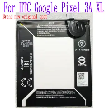 Marka yeni orijinal nokta 3700 mAh G020A-B HTC için pil Google Piksel 3A XL Cep Telefonu