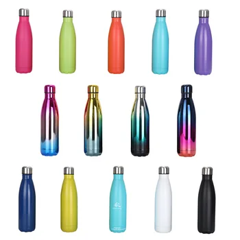 Meşrubat şişesi Yalıtımlı Fincan kola bardağı Yaratıcı Paslanmaz Çelik Su Şişesi spor şişesi Hediye Kupası