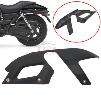 Motosiklet Arka ABS siyah Kemer yüzey koruma Kiti için Harley Davidson XG750 XG 750 Sokak Glide