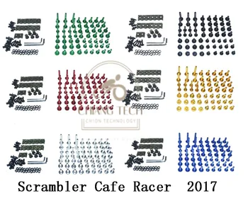 Motosiklet Komple Fairing cıvataları Kiti Kaporta Vidaları Fit DUCATİ Scrambler Cafe Racer 2017