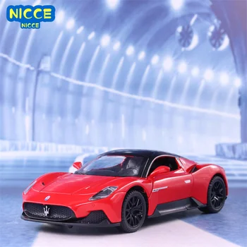 Nicce 1: 32 Maserati MC20 Supercar Alaşım Metal pres döküm model oyuncak araba Araçlar Geri Çekin ses ışık çocuk oyuncakları Hediye A403