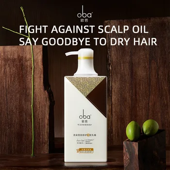 Oba Profesyonel Salon Şampuanı Kalıntı Kaldırmak Perma Saç Rengi Onarım Bukle Kepek Nemlendirici Doğal Maddeler Şampuan