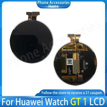 Orijinal Huawei İzle GT GT1 LCD Ekran Dokunmatik Panel Sayısallaştırıcı İçin Çerçeve İle Huawei İzle GT GT 1 46mm Ekran