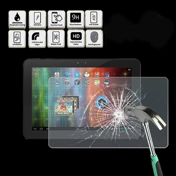 Prestigio MultiPad 10.1 Ultimate Tablet Temperli Cam Ekran Koruyucu Kapak Ekran Filmi Koruyucu Güvenlik Kapak