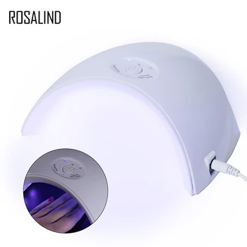 ROSALIND Tırnak tırnaklar için lamba Jel Lehçe UV LED Lamba Yarı Kalıcı Hibrid Vernikler Manikür Araçları Manikür Tırnak Kurutucu