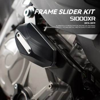 S1000XR Motosiklet Aksesuarları Motor Koruma Anti Çarpışma Çerçeve Kaymak Kiti Bmw S1000XR 2015-2019