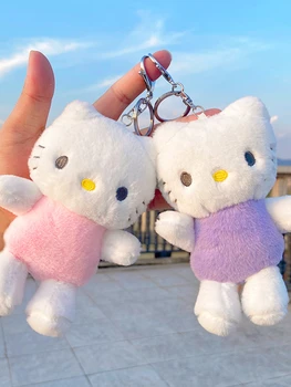 Sanrio Hello Kitty Bebek Süsleme Anahtarlık kawaii hello kitty anahtarlık anahtarlık sanrio anahtarlık kawaii Hello Kitty peluş
