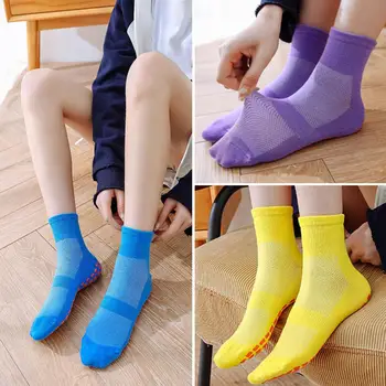 Solmaz 1 Çift moda Unisex Skid dayanıklı tutucu çorap pamuk karışımı yaz çorap ince tarih için