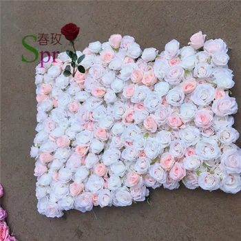 SPR çiçek duvar panelleri için parti olay düğün yapay çiçek duvar dekoratif çiçekler Zemin