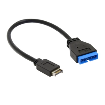 USB 3.1 Tip-C Mini 20 Pin Ön Panel Başlığı USB 3.0 Standart 19/20pin Başlık Uzatma Kablosu 20Cm Asus-Motherbo