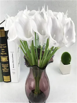Yapay gelinçiceği çiçek simülasyon gerçek dokunmatik çiçekler el buketi flores düğün dekorasyon sahte çiçekler parti malzemeleri