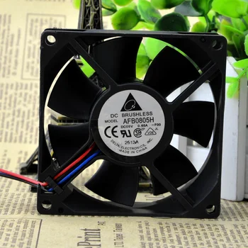 Yeni CPU Soğutma Fanı Delta AFB0805H-FOO 8025 8cm bilgisayar kasası Fan 5V 0.65 A Fan 80 * 80 * 25mm