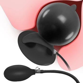 Yetişkin Ürünleri Genişletilebilir Butt Plug Silikon Masaj Seks Oyuncakları Kadın Erkek Şişme Anal Plug Vantuz İle