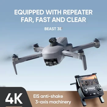 ZLL SG906 MAX2 CANAVAR 3E Kamera Drone 4K Profesyonel GPS 4KM EIS 3-Axis Gimbal Drone 360 Engellerden Kaçınma RC FPV Quadcopter